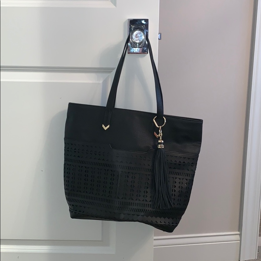 Stella & Dot black handbag